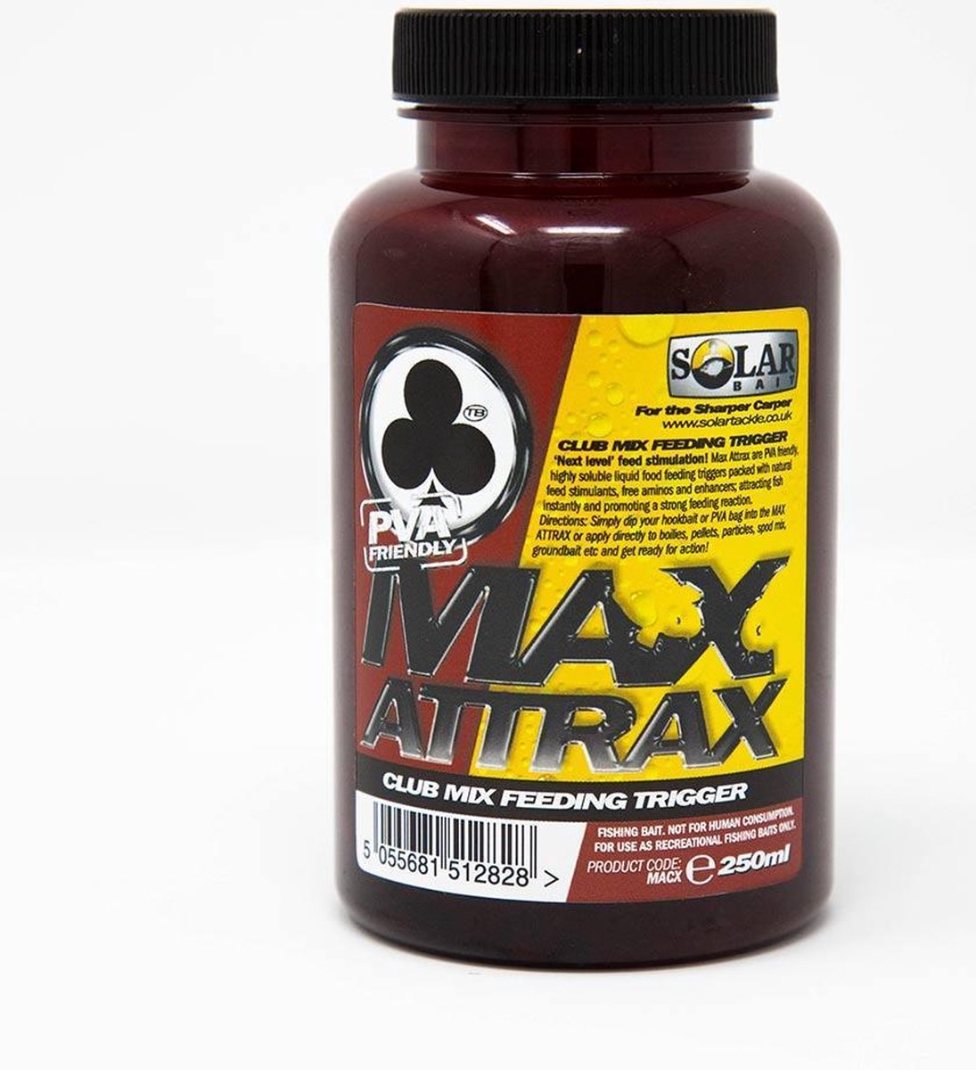 Solar Max Attrax - Club Mix - Liquid - 250ml - Rood