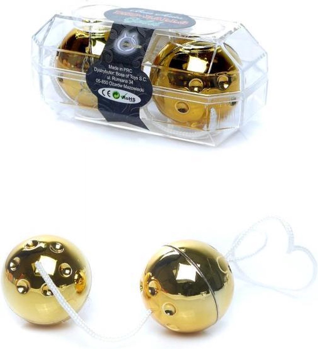 Vagina balletjes - Duo-Balls Gold