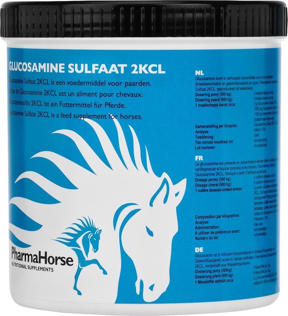 PharmaHorse Glucosamine - 500 gram