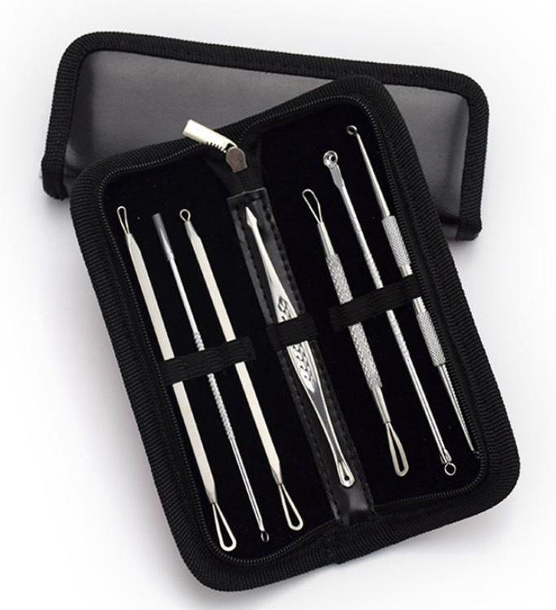 Comedonenlepel set – acne en mee-eter verwijder set – set van 7