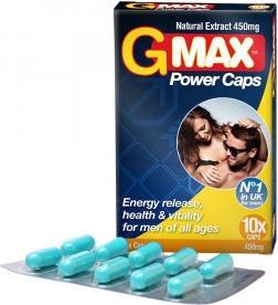 G-Max Power 10 Capsules - Natuurlijk betere seksuele
