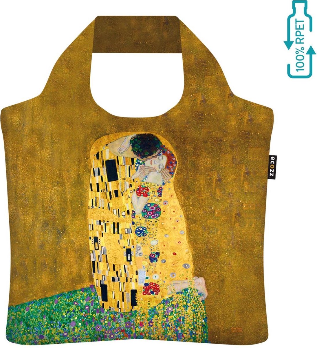 Ecoshopper Gold Edition " De Kus" Gustav Klimt