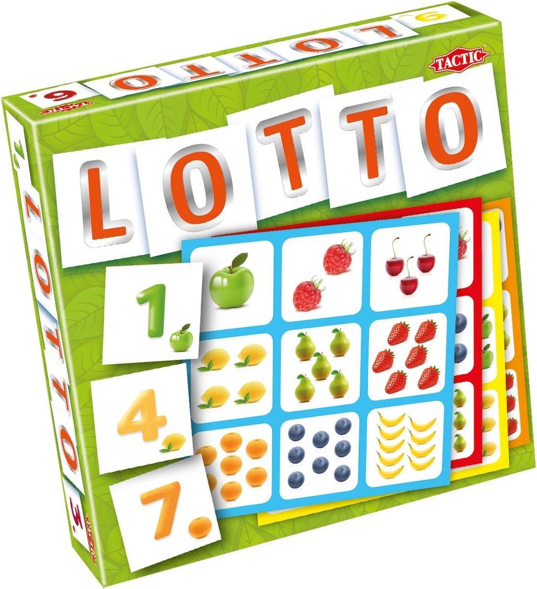 Fruits & Numbers Lotto - Kinderspel