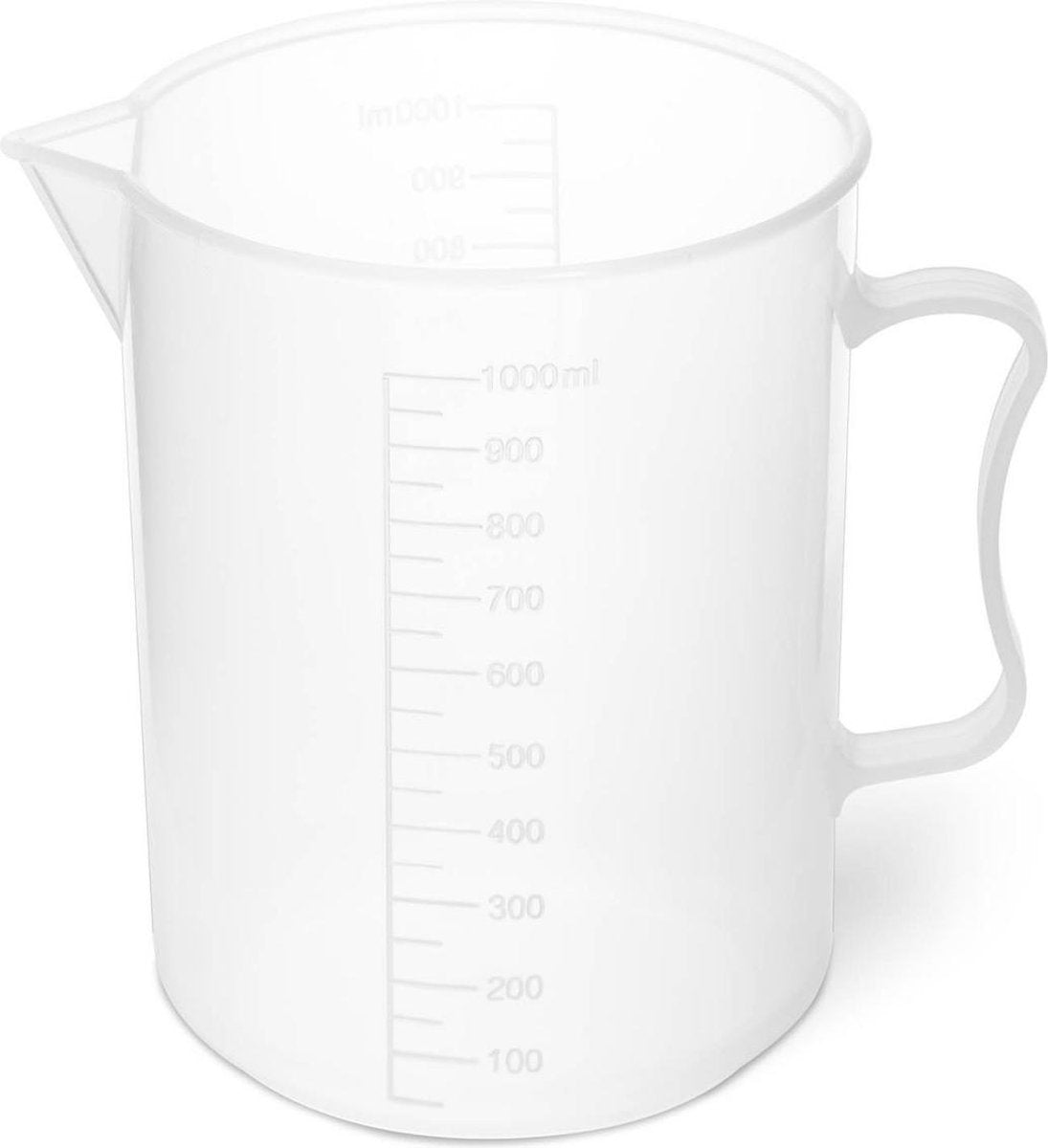 Steinberg Laboratoriumbeker - 10 stuks - 1000 ml - met uitloop en handvat