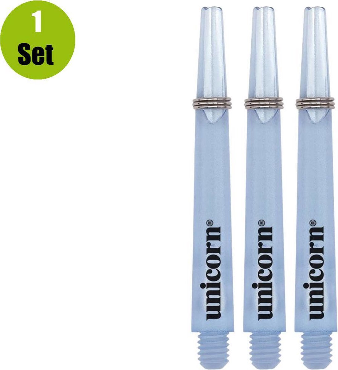Unicorn Gripper 3 Mirage DartShafts - Blauw - Short - (1 Set)