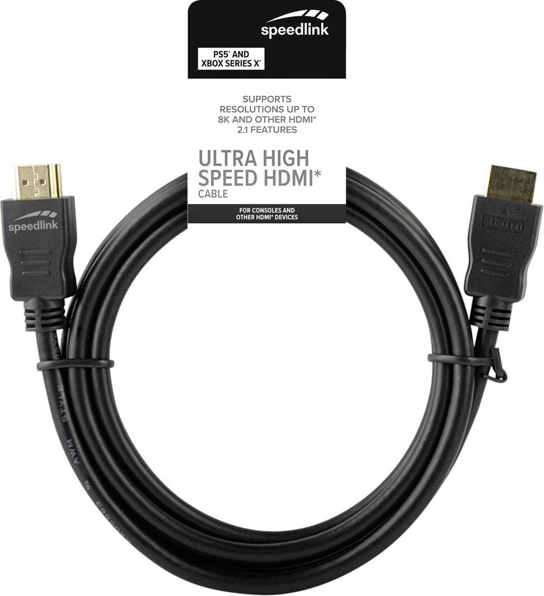 Speedlink Ultra High Speed HDMI kabel 1.5m - PS5/Xbox Series X