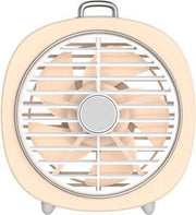 JOYROOM JR-CY276 Mute Mini Portable Student Dormitory Desktop Handheld Ventilator (roze)