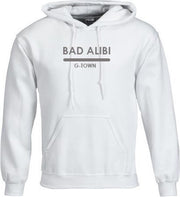G-TOWN Bad Alibi Unisex Hoodie Maat XL