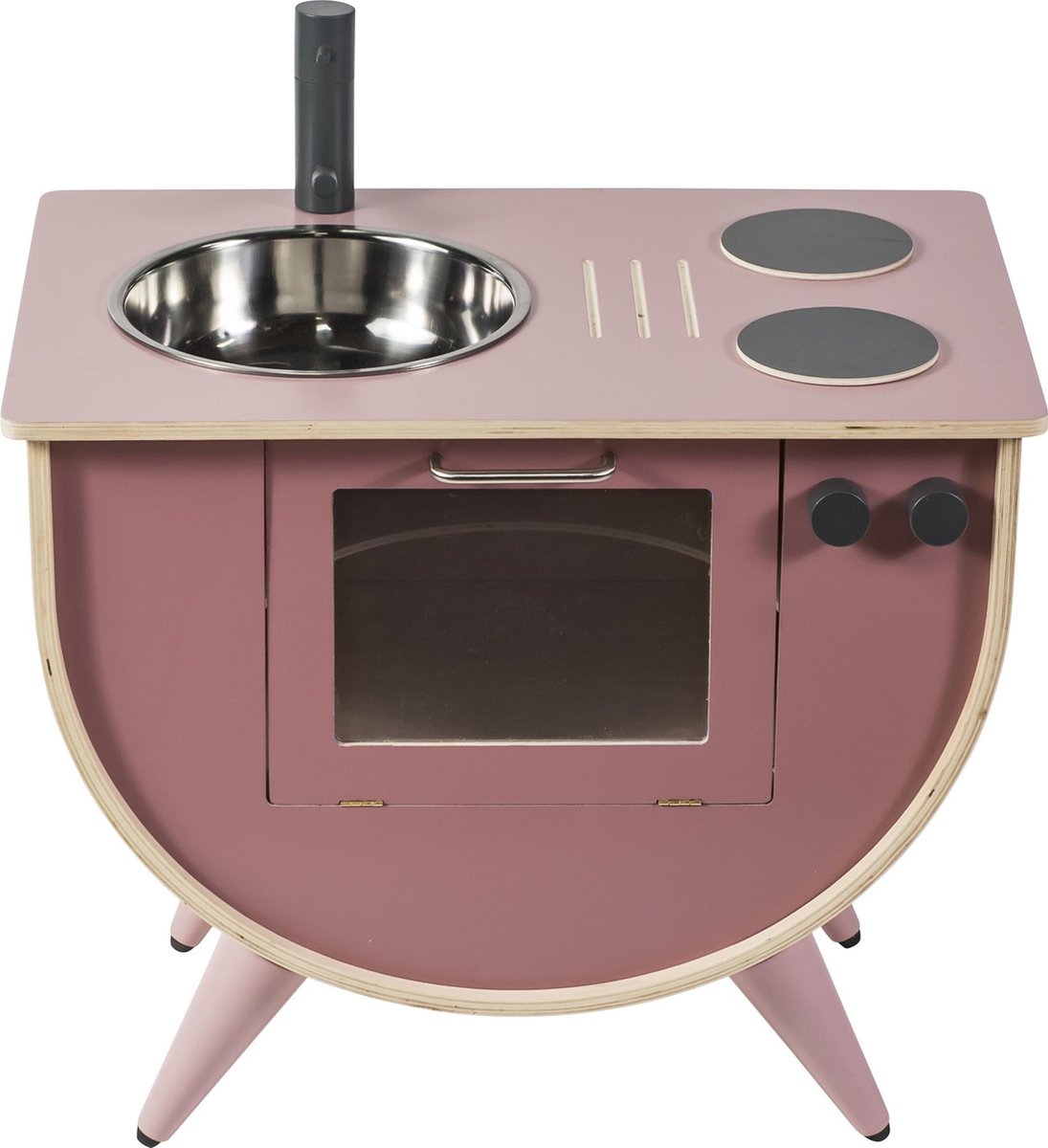 Sebra - Houten speelkeuken - Vintage roze