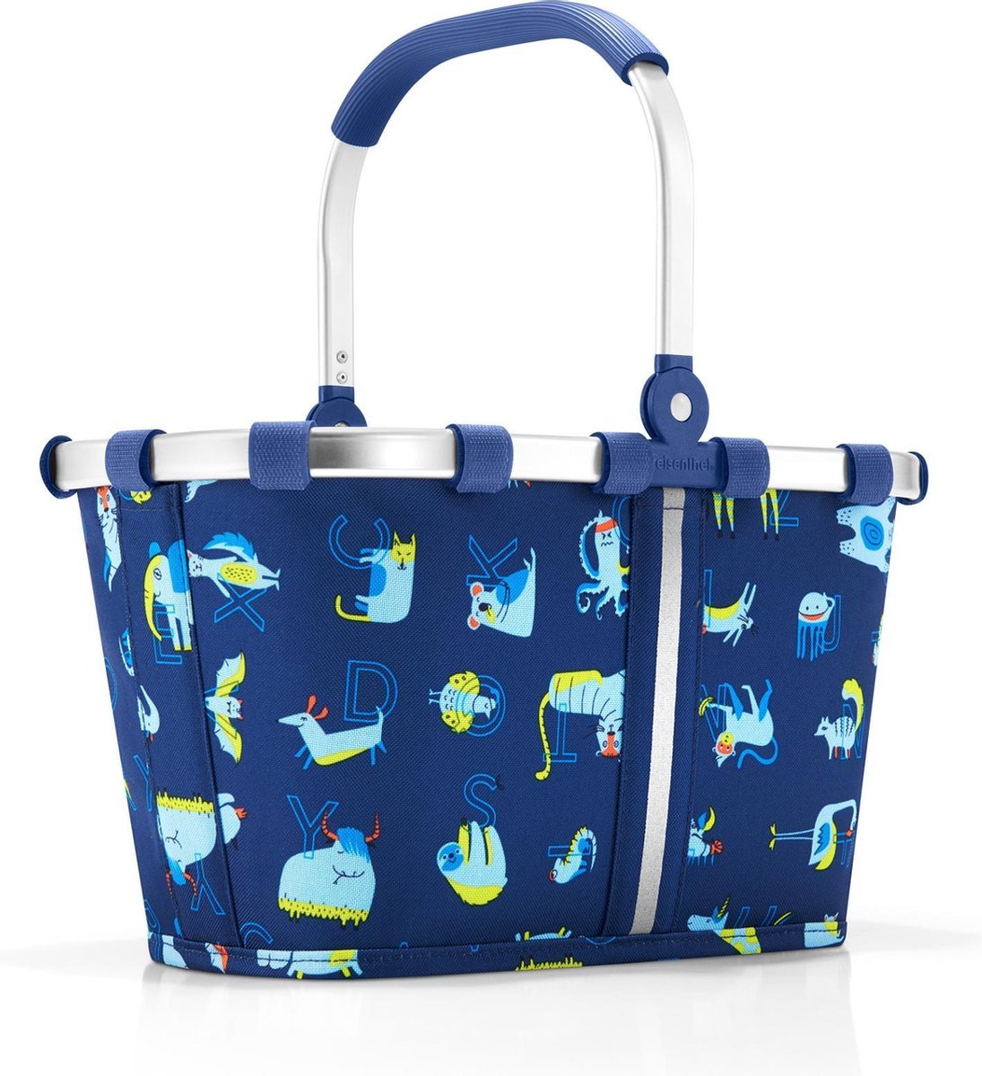 Reisenthel Carrybag Xs Boodschappenmand - Polyester - 5L - Blauw/Dieren