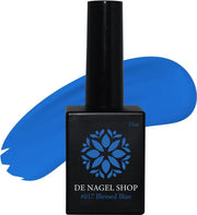Blauwe gel nagellak - 15ml - Gelnagels Nagellak - Blessed Blue 017  Gel nagellak - De Nagel Shop