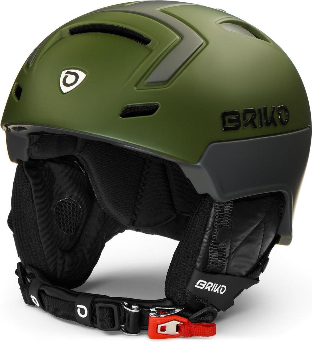 Briko Stromboli Helmet Matt Deep Green Grey - Maat XL