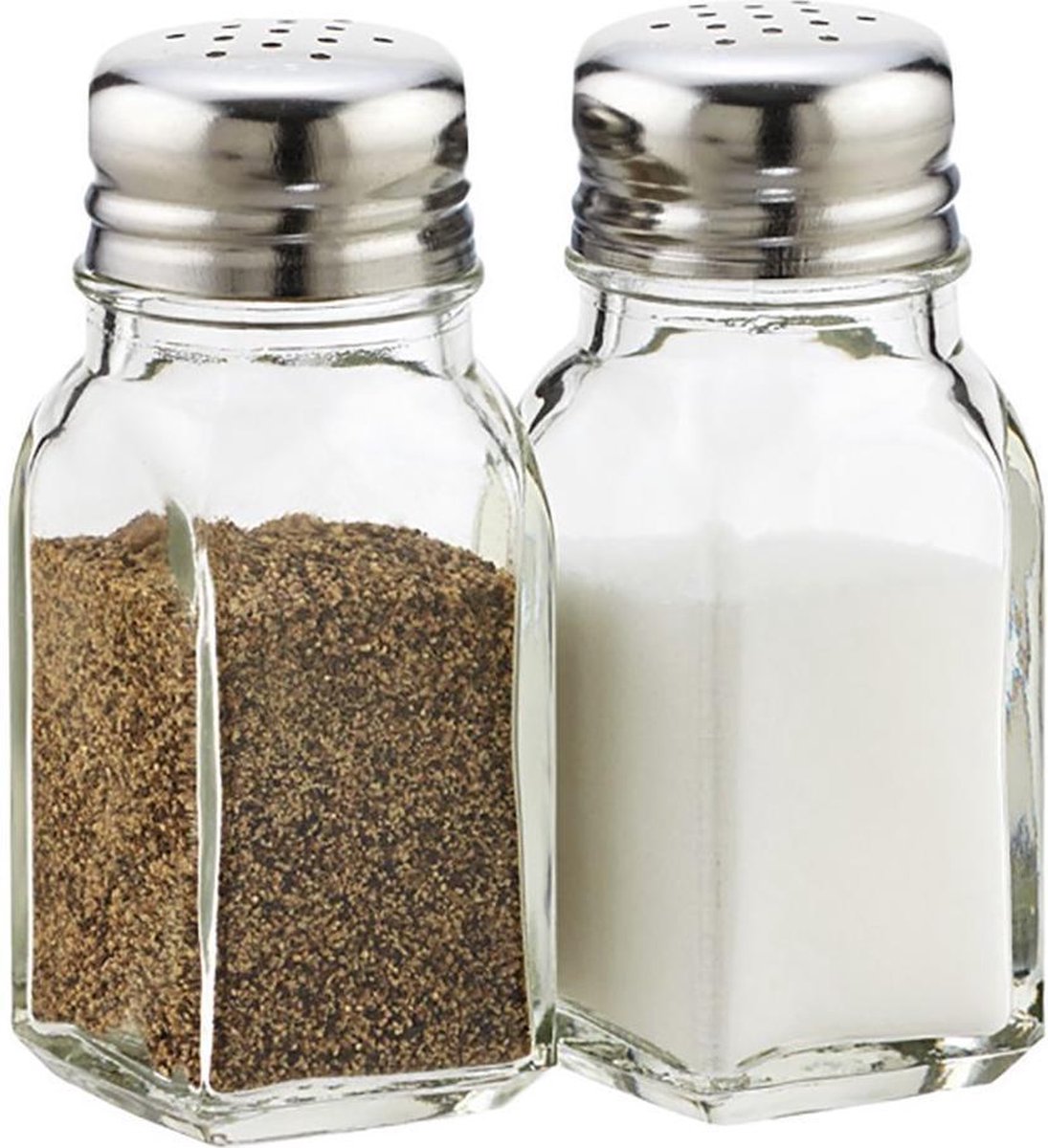 Pasabahce Basic - Peper En Zoutstel - Set van 2 - 100 ml