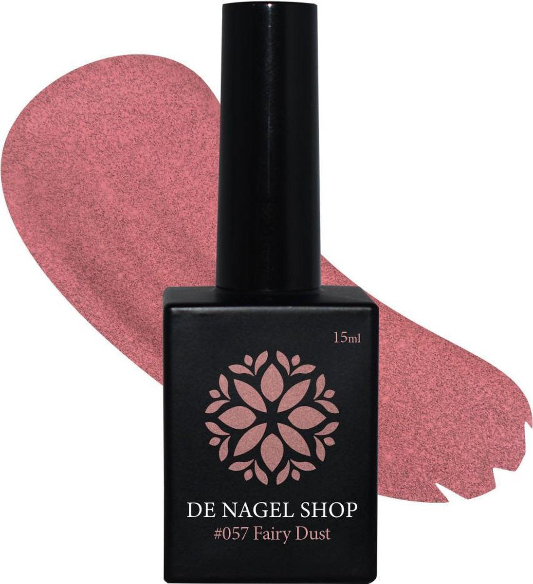 Roze glitter gel nagellak - Fairy Dust 057  Gel nagellak  - 15ml - De Nagel Shop - Gelnagels Nagellak