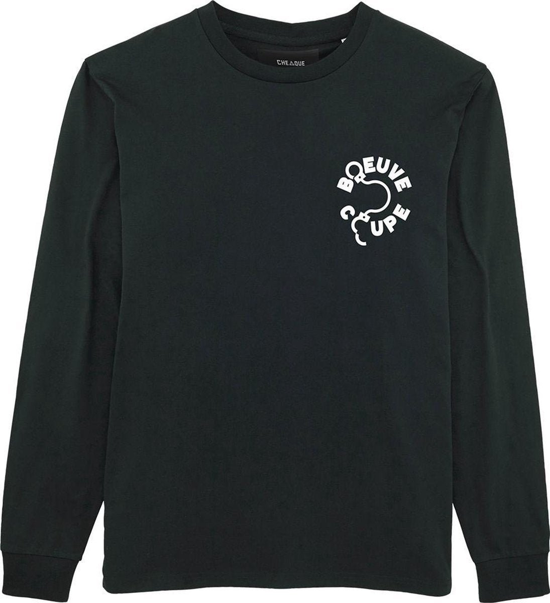 BOEUVECOUPE GEBOEID T-SHIRT LANGE MOUW