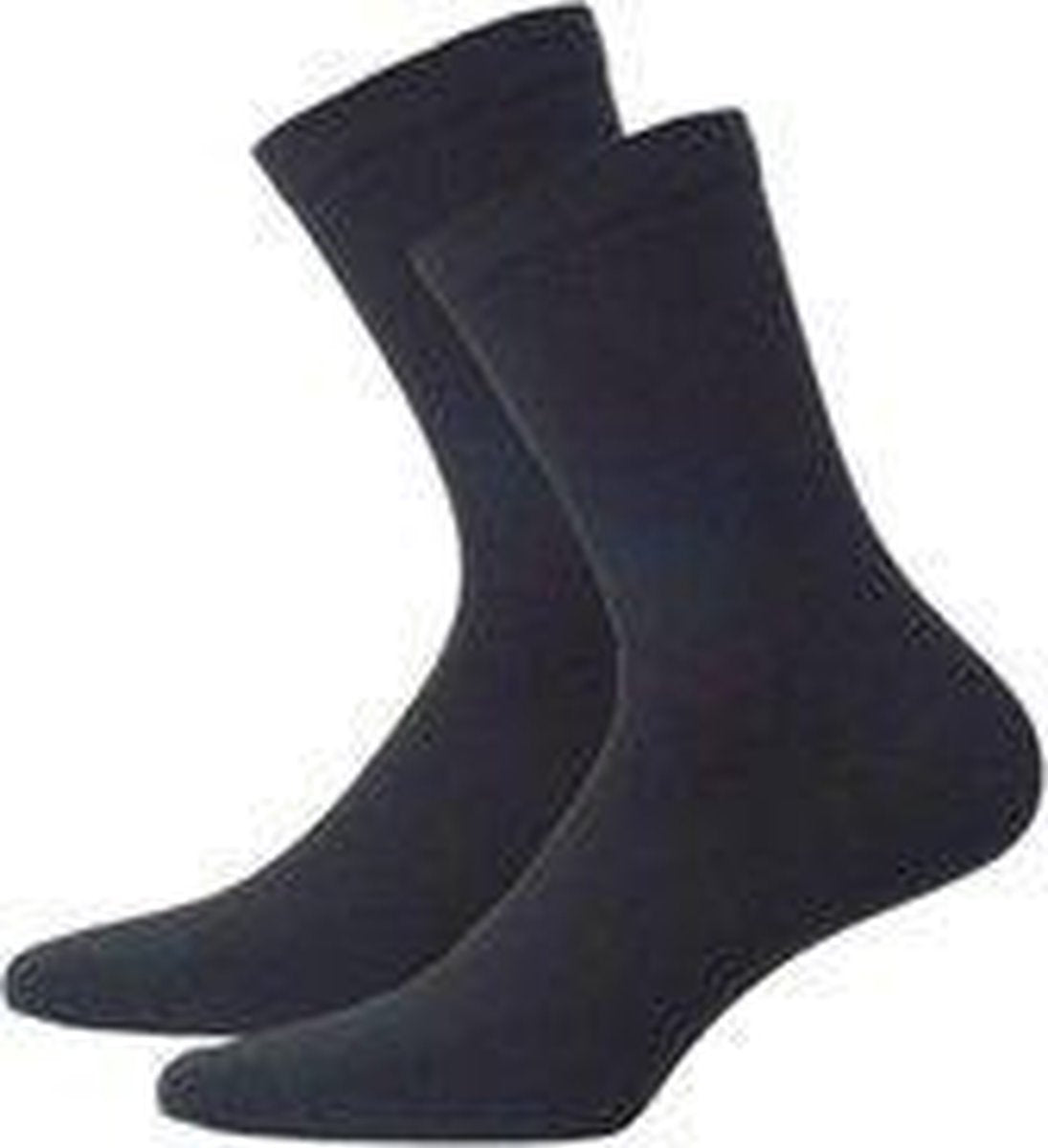 Topsocks casual damessokken - kleur: zwart - maat 36-38