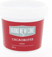Brand New Cake - Cacaoboter Gekleurd Rood (200g)