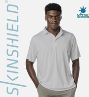 Skinshield by Vapor Apparel - UPF 50+ Solar Performance Polo - maat XL - Wit