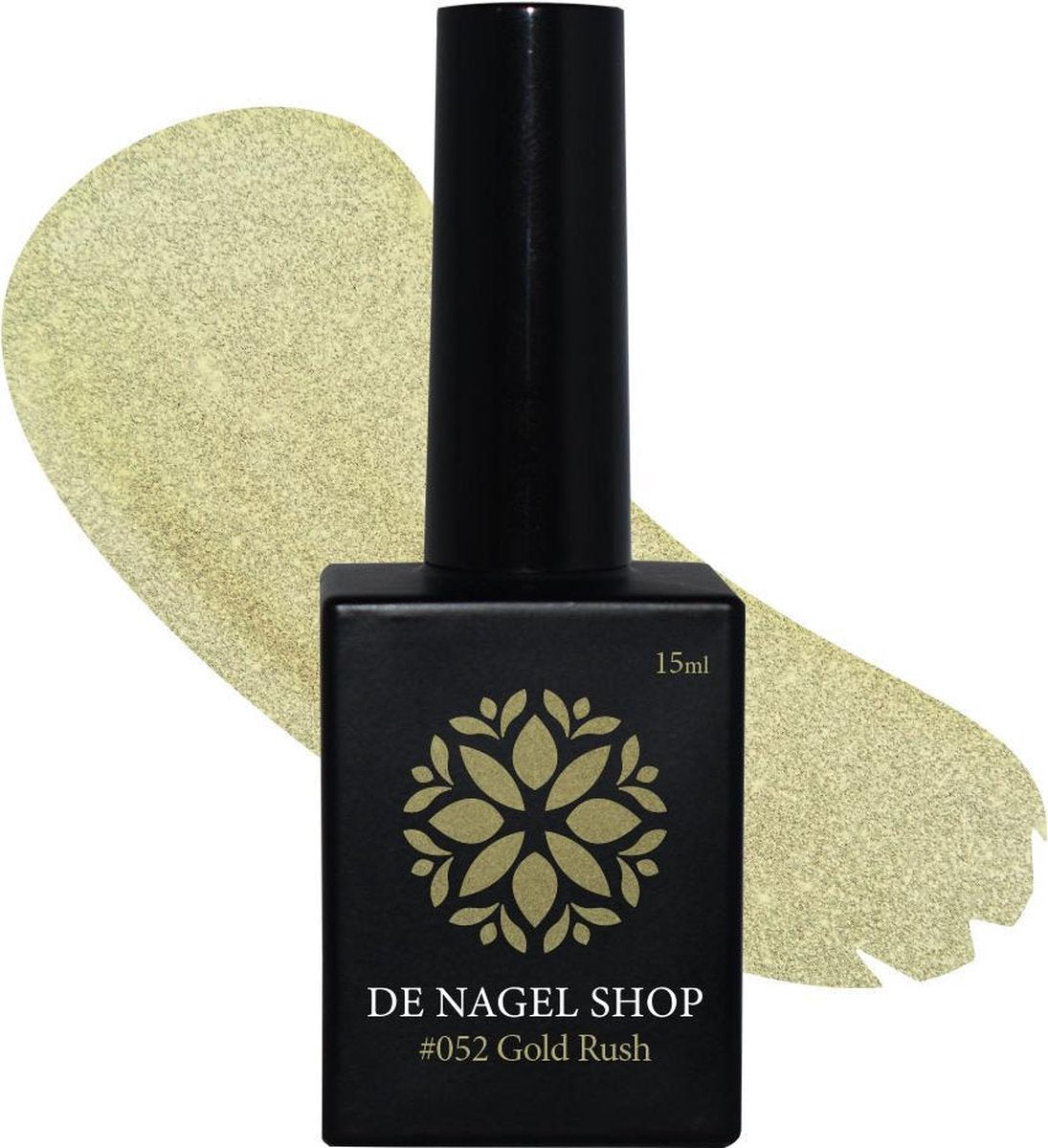 Gold Rush 052  Gel nagellak  - Gouden gel nagellak - 15ml - De Nagel Shop - Gelnagels Nagellak