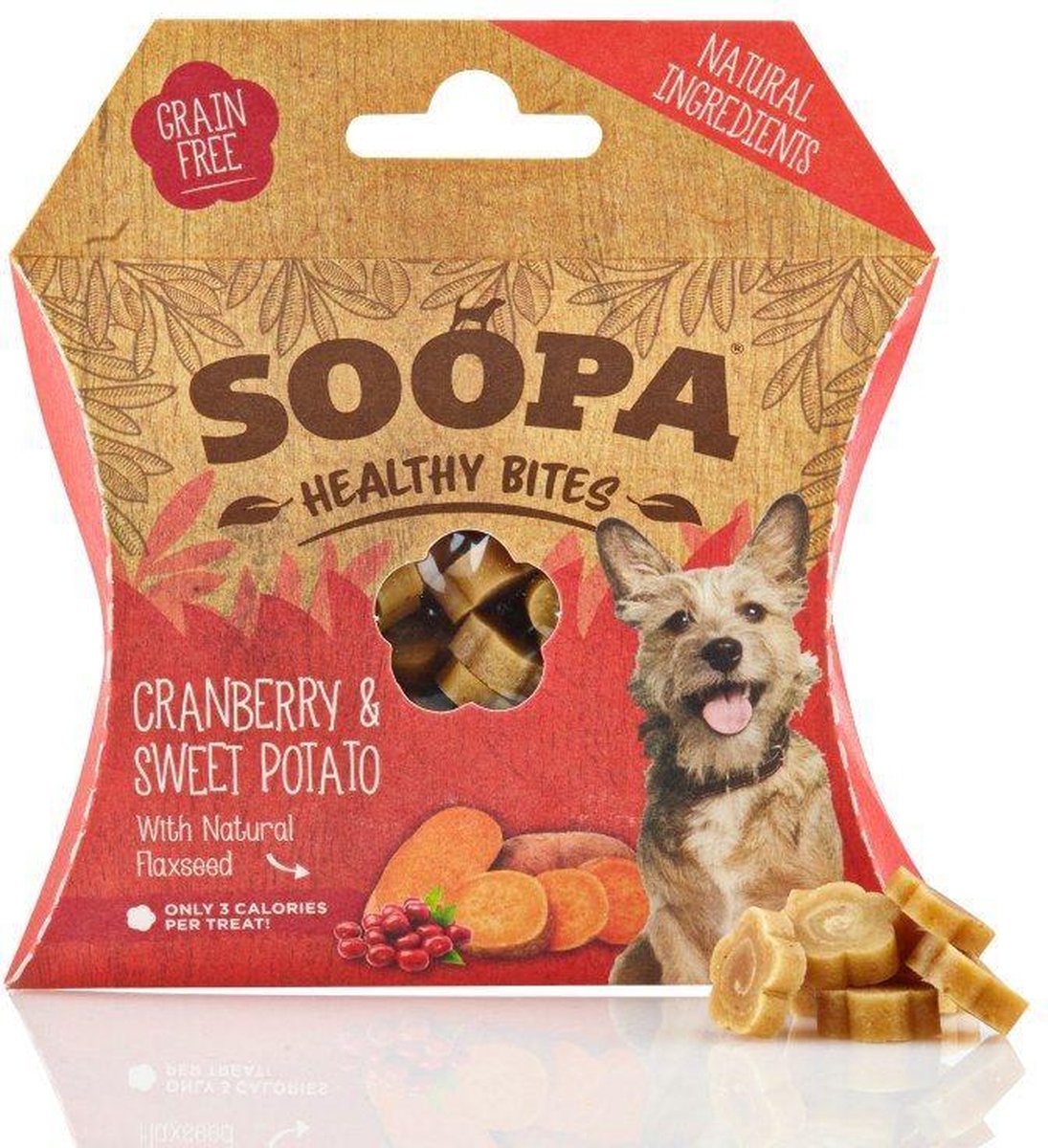 Soopa Healthy Bites Cranberry & Sweet Potato
