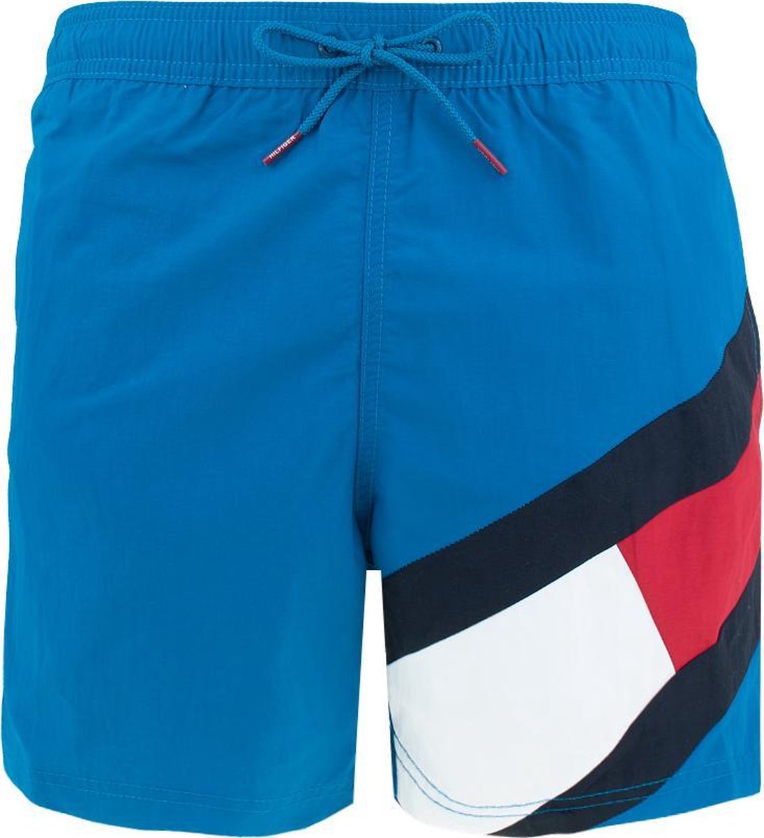 Tommy Hilfiger big flag leg logo zwemshort blauw III - M