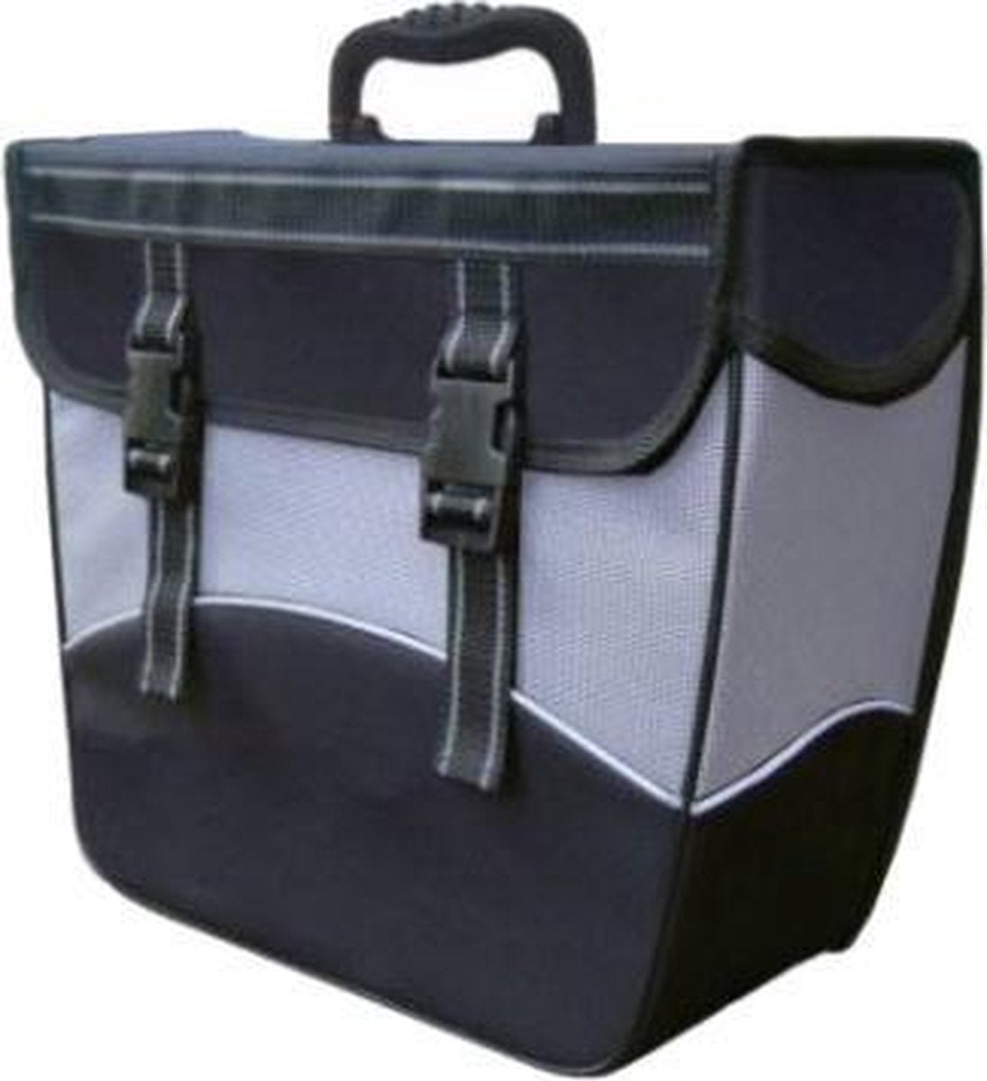 Greenlands - Enkele Fietstas - 17 Liter - Rechts - Zwart ; Wit