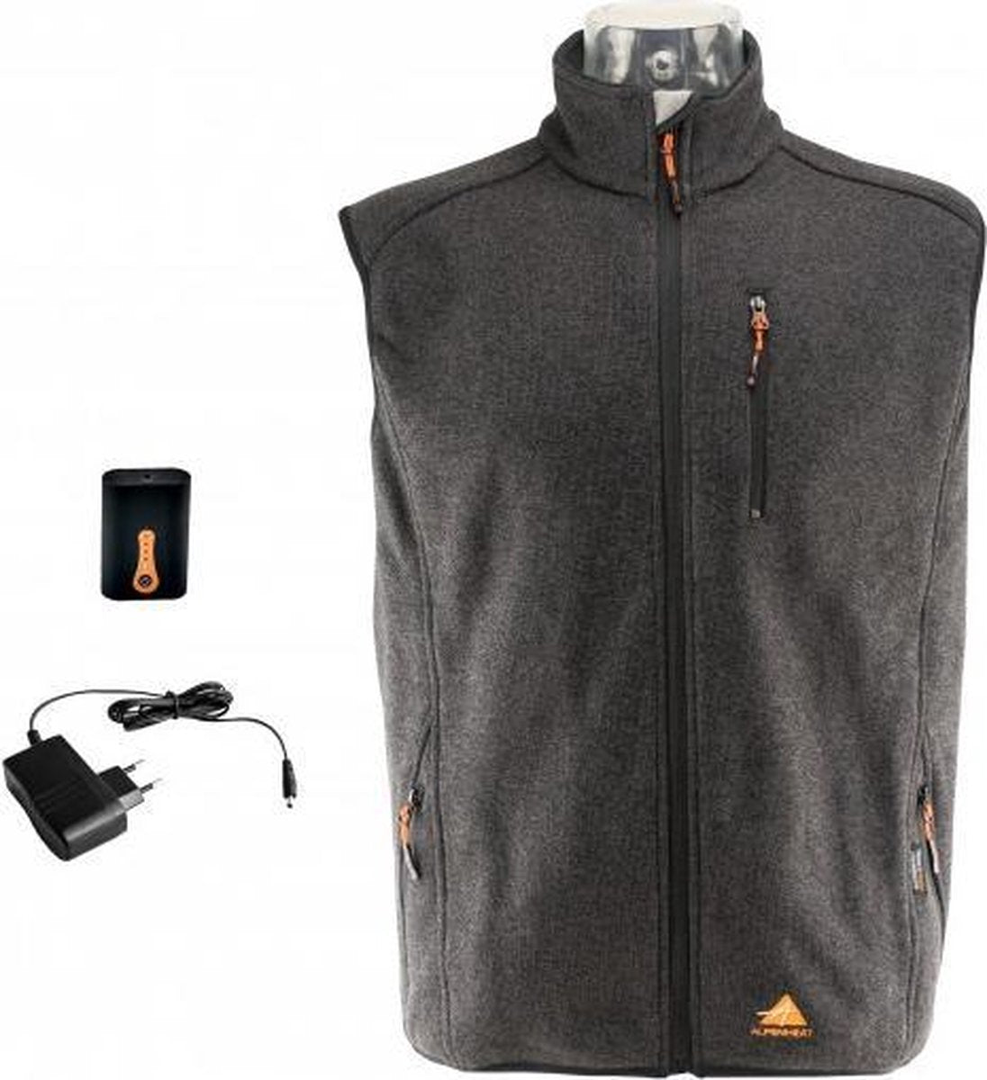 FIRE-PERFORMANCE Verwarmd Vest / Verwarmde Bodywarmer met accu (AJ34) Maat M