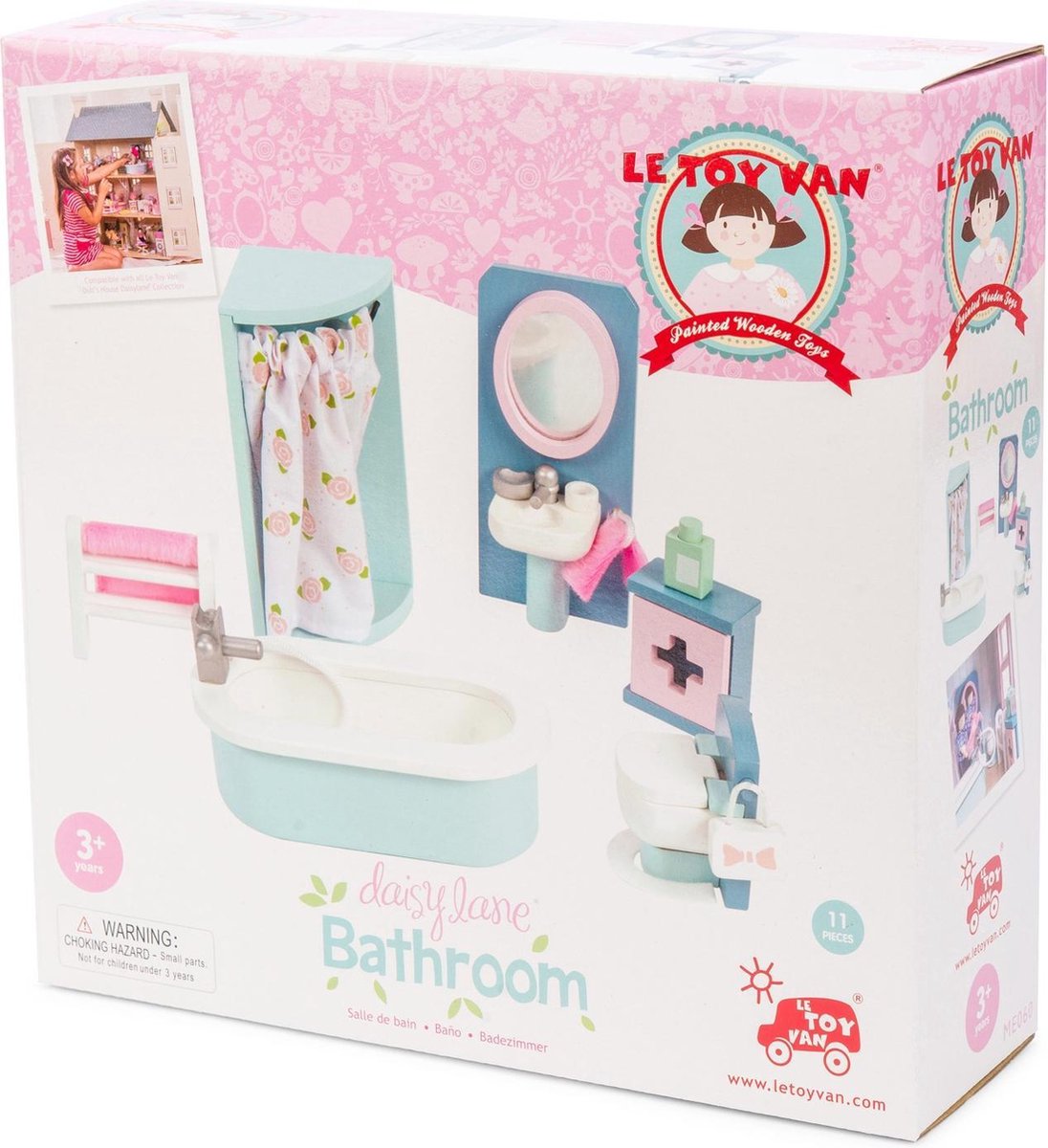 Le Toy Van Poppenhuismeubels Daisylane Badkamer - Hout