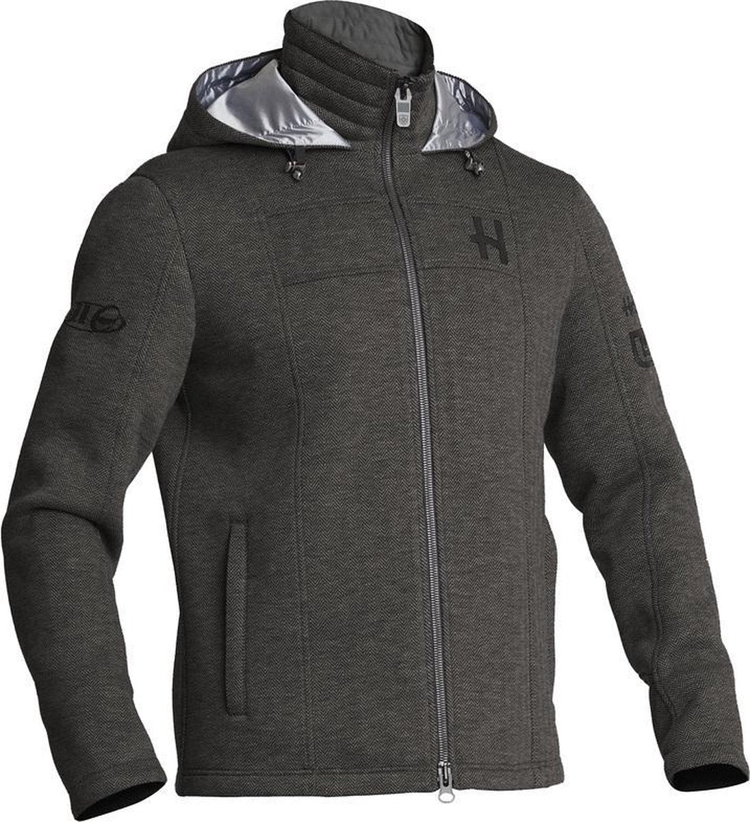 Halvarssons Casual motorjack Dalfors donker grijs L