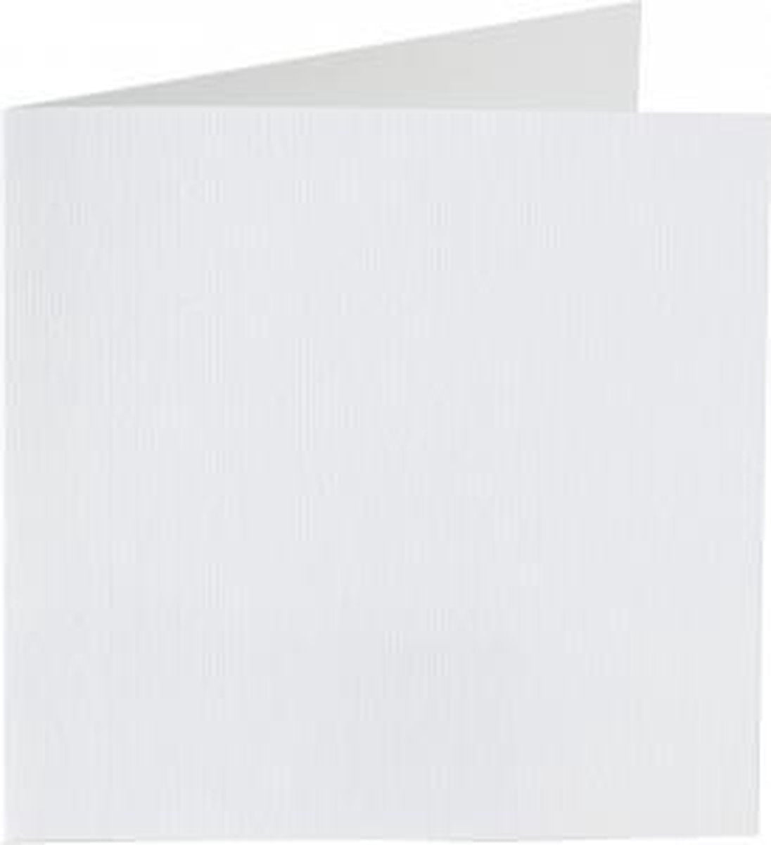 Papicolor Enveloppen & Kaarten Vierkant Hagelwit (5stuks)