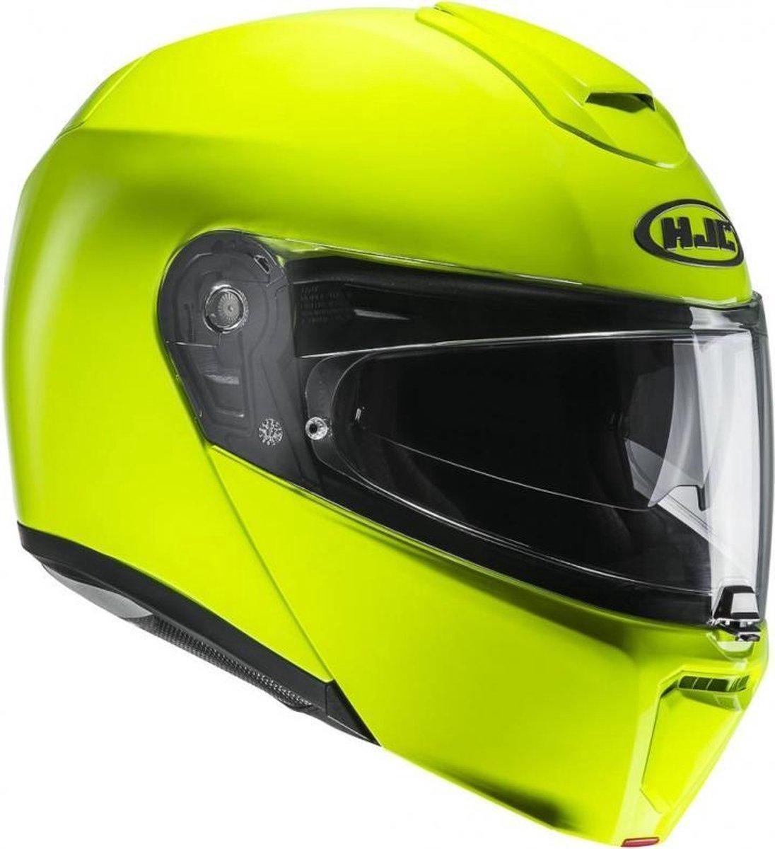 HJC RPHA 90s Solid Yellow Modular Helmet 2XL