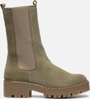 Cellini Hoge chelsea boots groen - Maat 40