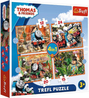 Legpuzzel Thomas: 12/15/20/24 stukjes