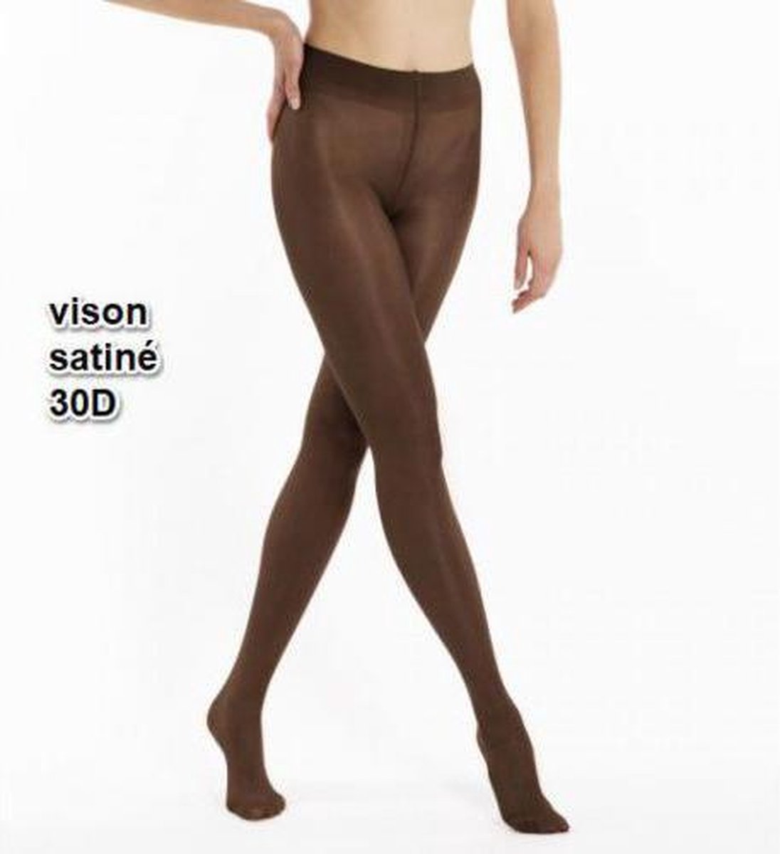 Le Bourget - bruin donker - pantys /collants - maat XL