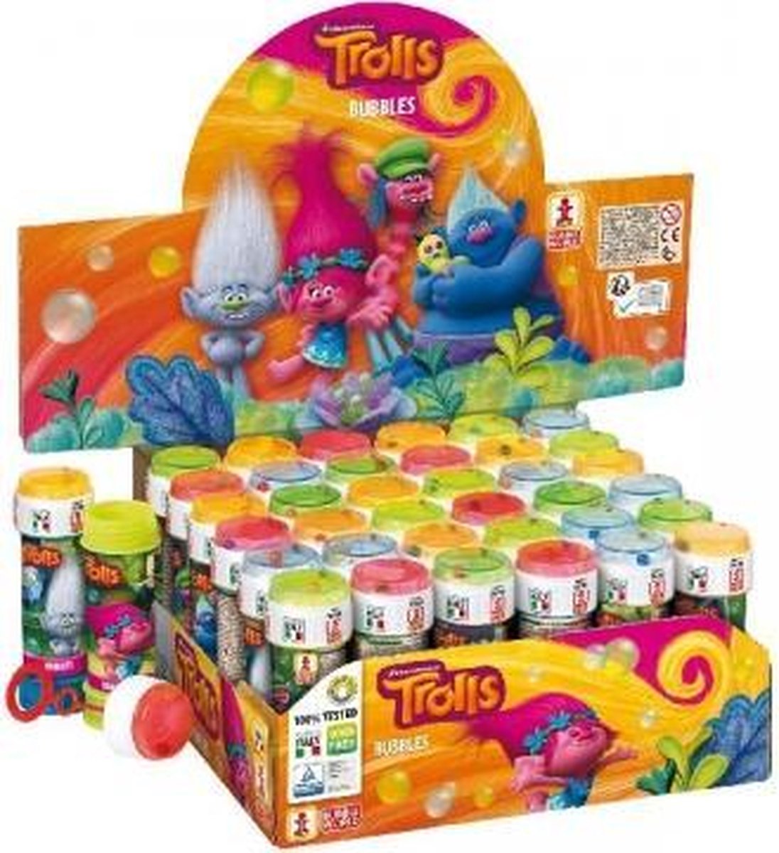 Trolls Bellenblaas 60ml 36 stuks