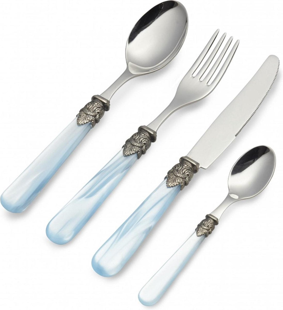 DINER BESTEKSET NAPOLEON ICE BLAUW