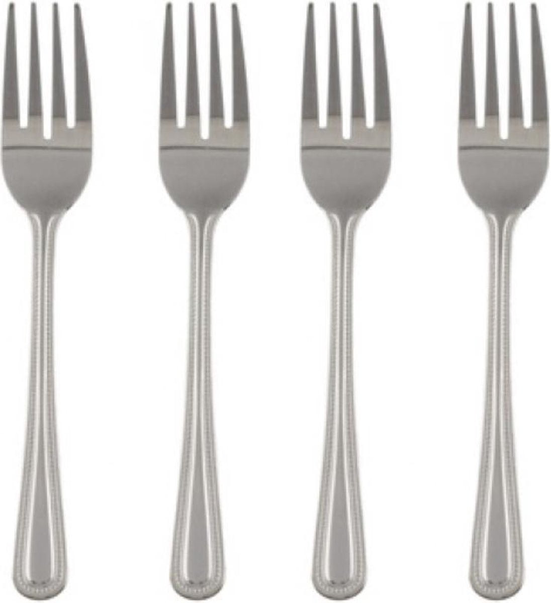 Tom Taartvork 4 Stuks Zilver