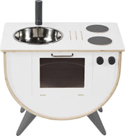 Sebra speelkeuken van hout wit