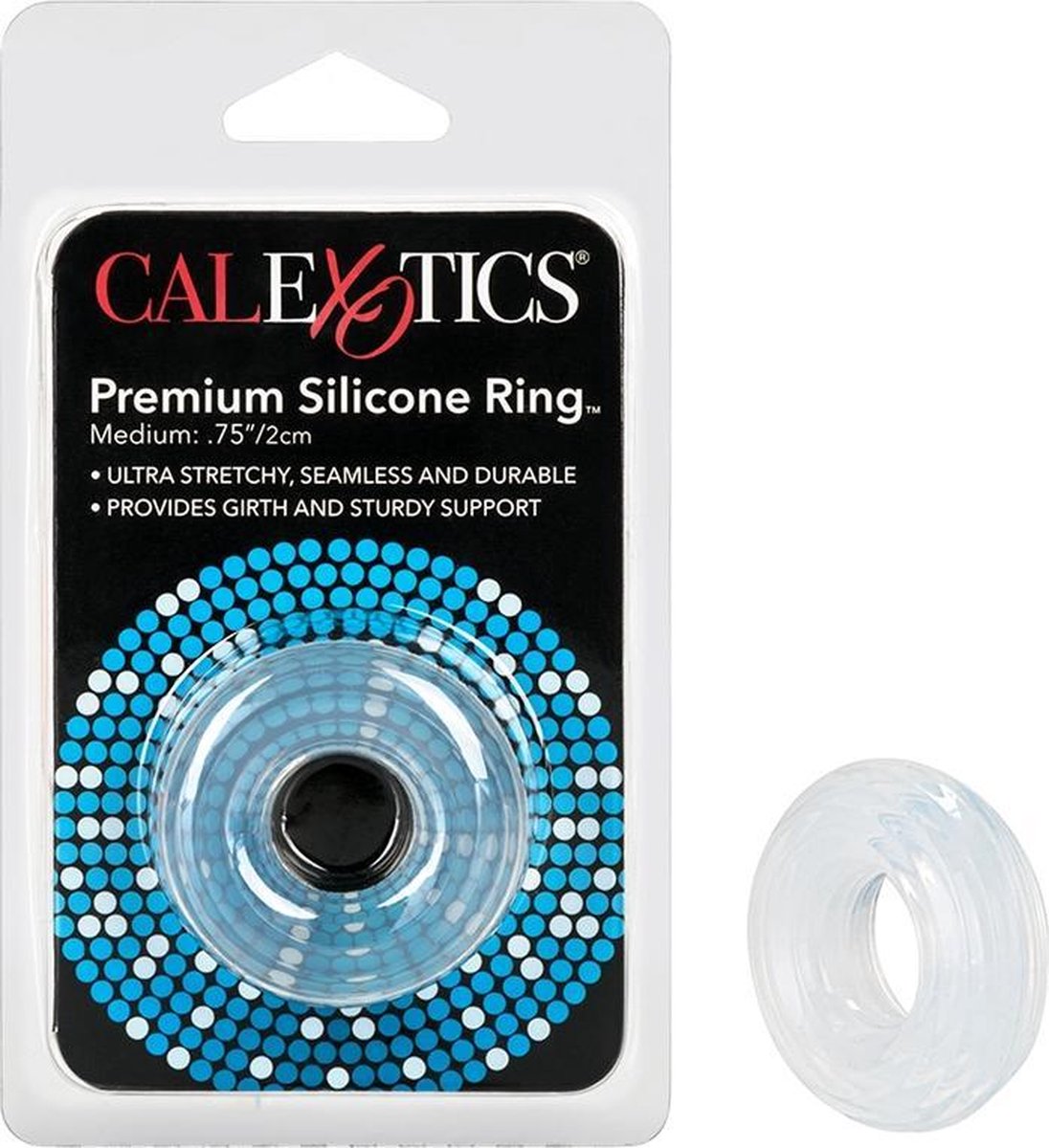 Premium Silicone Ring Medium - Clear