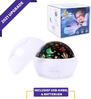 Babyfi ® - Multifunctionele babyprojector voor baby en kinderen - inclusief USB kabel & batterijen