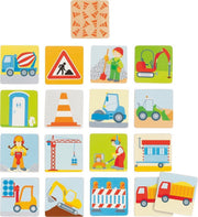 Memo: WEGENWERKEN 5x5cm
