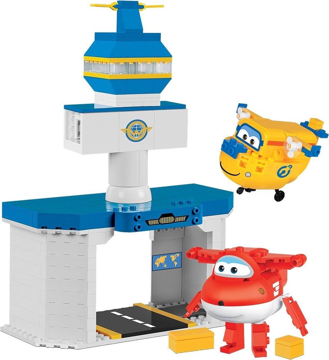 Cobi Tbc Pcs Super Wings /25132/ Super Wings World Aiport (Jett