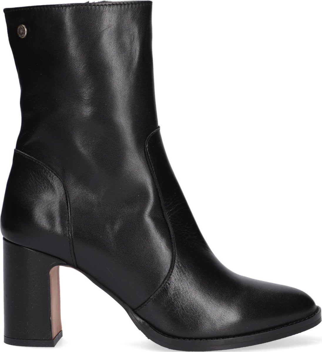 Notre-V An282 Enkellaarsjes - Enkelboots - Dames - Zwart - Maat 40