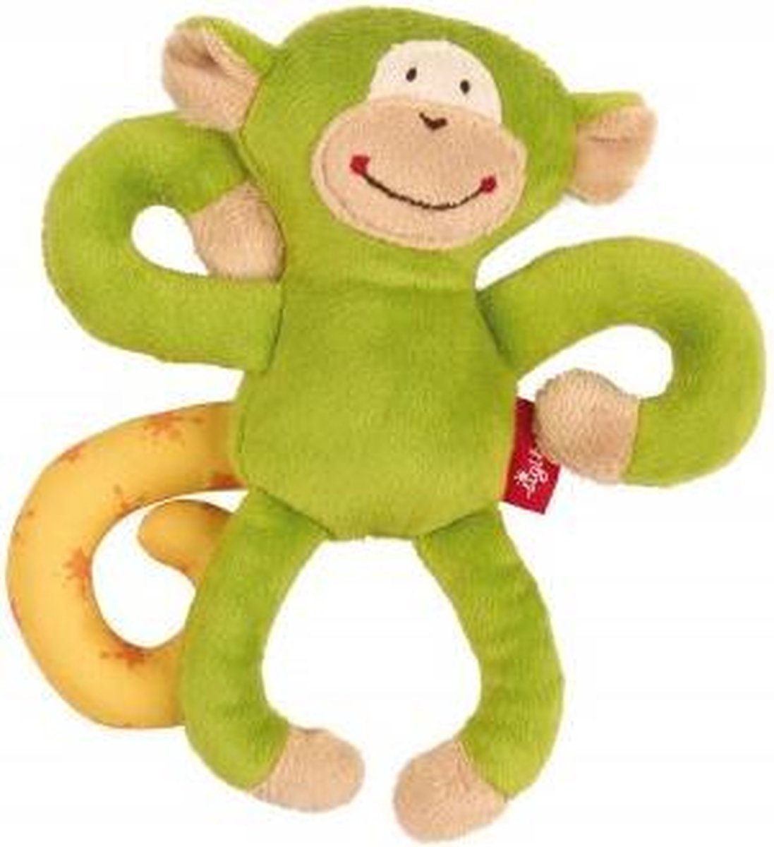 sigikid stoffen speeltje aap groen 42171