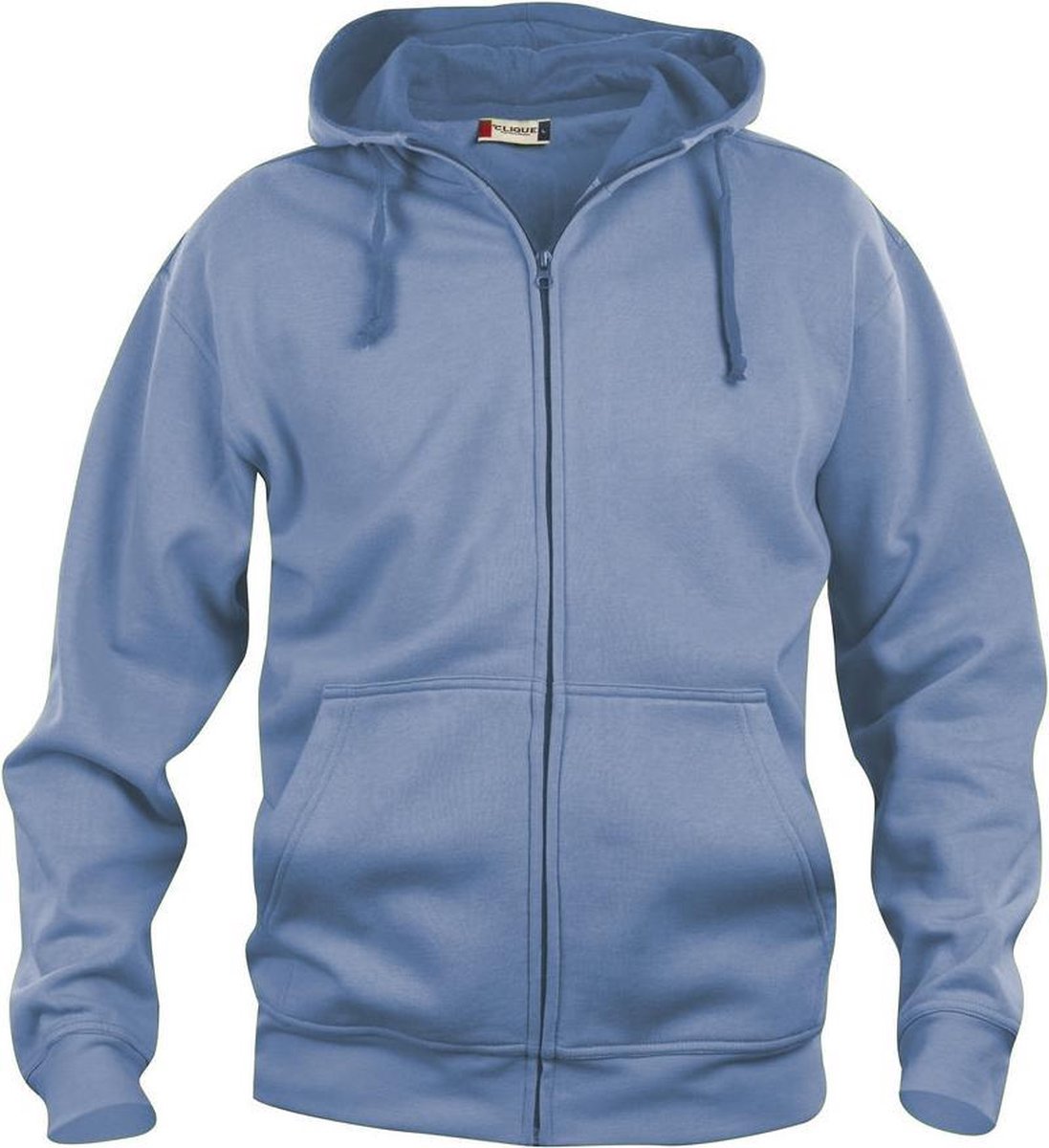 Clique - Sweatshirt met capuchon - Unisex - Maat S - Licht Blauw