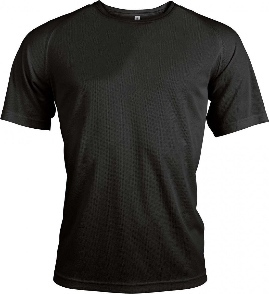 Functioneel Sportshirt - Zwart - Polyester - Maat XXL