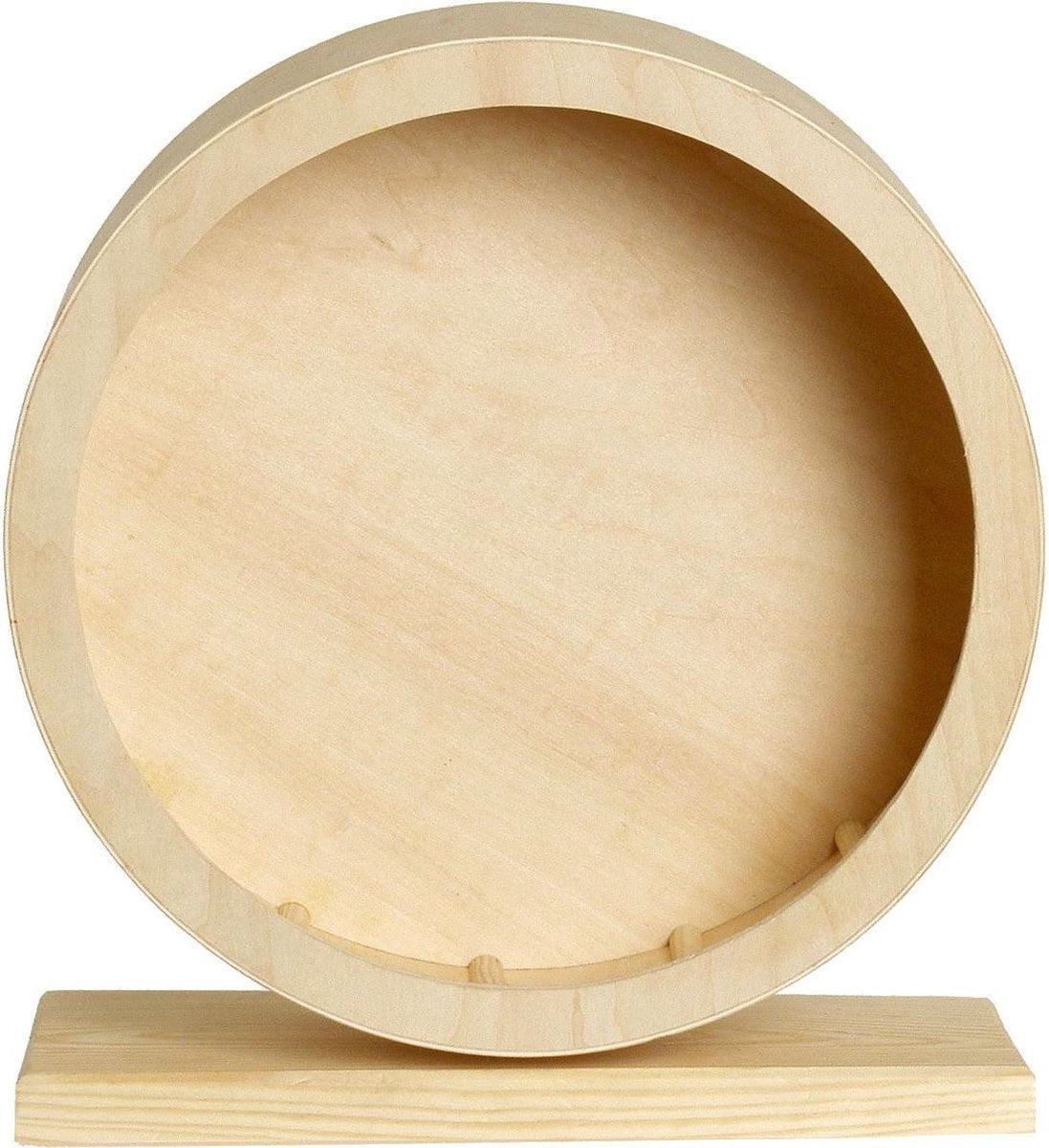 Bogie Wheel met Kurk - Looprad - Bruin - Ø 28