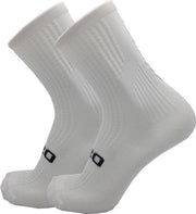 Sportsokken- Elastische Hardloop / Sport / Fietsen - Running Sock - Kousen - Heren/Dames 1 Paar - Maat 39-46  Sportsokken Wit