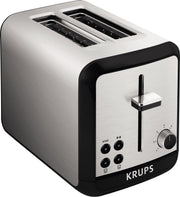 Broodrooster RVS 2 gleuven Krups Savoy KH311010