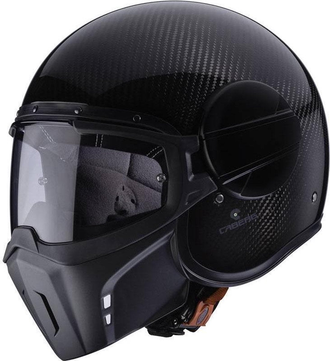 Caberg Ghost Carbon Helm Zwart